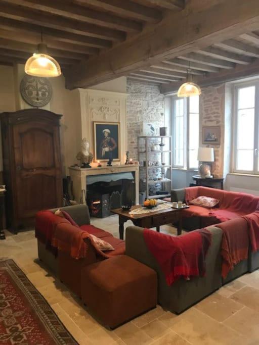 La Maison De Lea, Chambres D'Hotes De 14 Couchages Tournus Exteriér fotografie