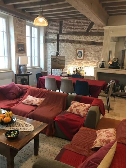 La Maison De Lea, Chambres D'Hotes De 14 Couchages Tournus Exteriér fotografie